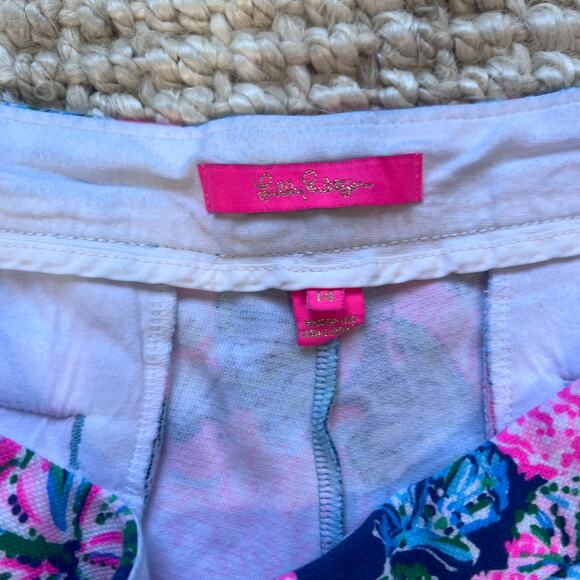 Lily Pulitzer Floral Shorts Womens Size 14 - Picture 3 of 5